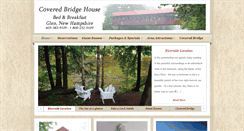 Desktop Screenshot of coveredbridgehouse.com